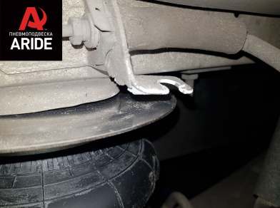 Рис. 11 Наши проекты: Пневмоподвеска на ﻿Fiat Ducato от компании Арайд - Этапы установки
