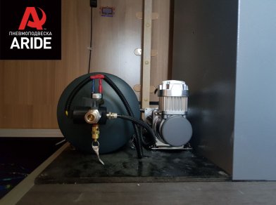 Рис. 16 Наши проекты: Пневмоподвеска на ﻿Fiat Ducato от компании Арайд - Этапы установки