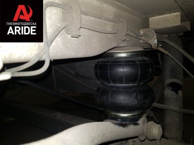 Рис. 2 Наши проекты: Пневмоподвеска на ﻿Fiat Ducato от компании Арайд - Этапы установки