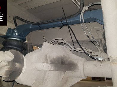 Рис. 7 Наши проекты: Пневмоподвеска на ﻿Ford Transit RWD в СТО - Этапы установки