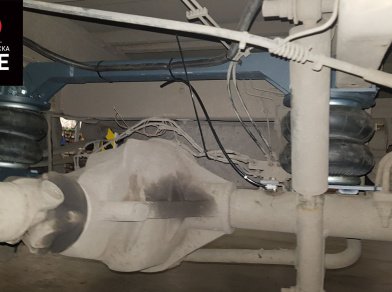 Рис. 8 Наши проекты: Пневмоподвеска на ﻿Ford Transit RWD в СТО - Этапы установки