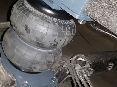 Рис. 7 Наши проекты: Пневмоподвеска на ﻿Ford Transit FWD - Этапы установки