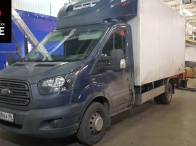 Рис. 1 Наши проекты: Пневмоподвеска на ﻿Ford Transit RWD шасси - Этапы установки