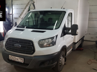 Рис. 1 Наши проекты: Установки пневмоподвески в дополнение к рессорам Ford Transit RWD