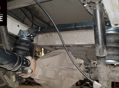 Рис. 13 Наши проекты: Пневмоподвеска на ﻿Ford Transit RWD доработка пневмоподвески - Этапы установки