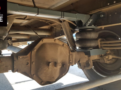 Рис. 8 Наши проекты: Пневмоподвеска на ﻿Iveco Daily 45C - Этапы установки