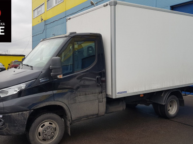 Рис. 1 Наши проекты: Пневмоподвеска на ﻿Iveco Daily 50C для грузоподъемности - Этапы установки