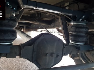 Рис. 11 Наши проекты: Пневмоподвеска на ﻿Iveco Daily 50C для грузоподъемности - Этапы установки