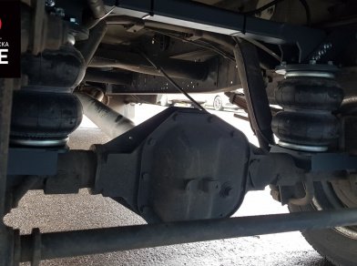 Рис. 2 Наши проекты: Пневмоподвеска на ﻿Iveco Daily 50C для грузоподъемности - Этапы установки