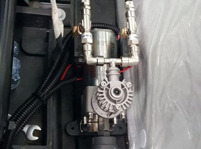 Рис. 5 Наши проекты: Пневмоподвеска на ﻿Iveco Daily 50C для грузоподъемности - Этапы установки