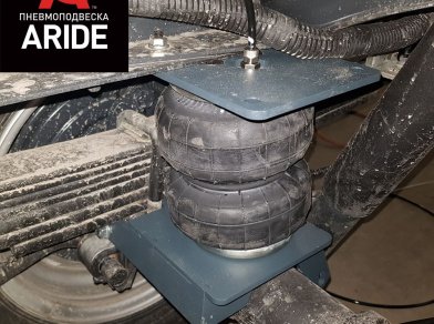 Рис. 27 Наши проекты: Пневмоподвеска на ﻿Iveco Daily 50C для усиления - Этапы установки