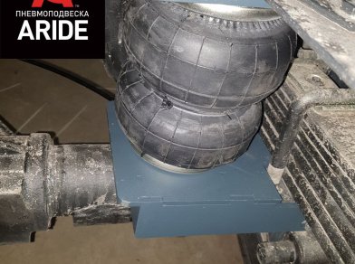 Рис. 29 Наши проекты: Пневмоподвеска на ﻿Iveco Daily 50C для усиления - Этапы установки