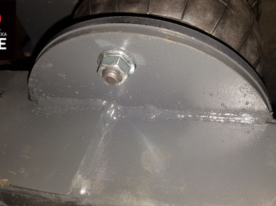 Рис. 3 Наши проекты: Пневмоподвеска на ﻿Hyundai HD 35 для комфорта - Этапы установки