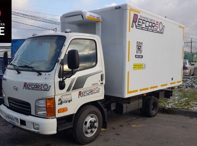 Рис. 1 Наши проекты: Пневмоподвеска на ﻿Hyundai HD 35 для комфорта - Этапы установки