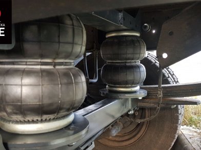 Рис. 14 Наши проекты: Пневмоподвеска на ﻿Hyundai HD 35 для комфорта - Этапы установки