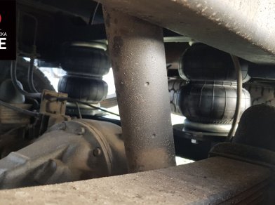 Рис. 15 Наши проекты: Пневмоподвеска на ﻿Hyundai HD 35 для комфорта - Этапы установки