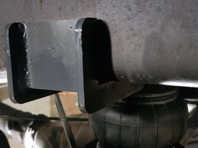 Рис. 2 Наши проекты: Пневмоподвеска на ﻿Hyundai HD 35 для комфорта - Этапы установки