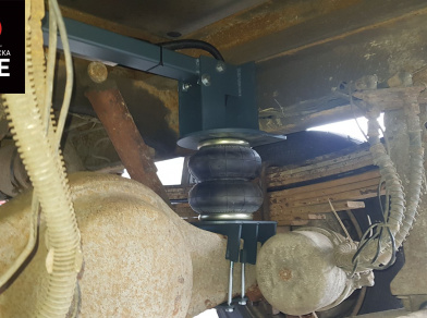 Рис. 4 Наши проекты: Пневмоподвеска на ﻿ГАЗ (GAZ) Валдай для грузоподъемности - Этапы установки