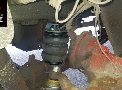 Рис. 5 Наши проекты: Пневмоподвеска на ﻿ГАЗ (GAZ) Валдай для грузоподъемности - Этапы установки