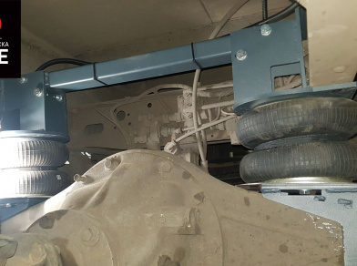 Рис. 5 Наши проекты: Пневмоподвеска на ﻿ГАЗ (GAZ) Газон NEXT доработка пневмоподвески - Этапы установки