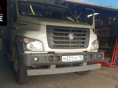 Рис. 1 Наши проекты: Пневмоподвеска на ﻿ГАЗ (GAZ) Газон NEXT 2016 года - Этапы установки