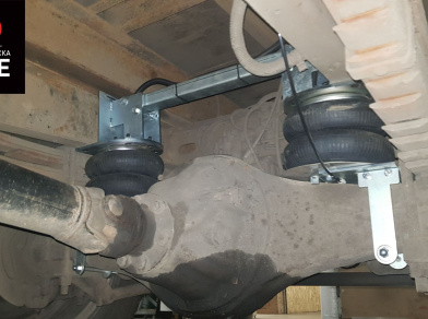 Рис. 5 Наши проекты: Пневмоподвеска на ﻿ГАЗ (GAZ) Газон NEXT 2016 года - Этапы установки