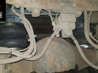 Рис. 7 Наши проекты: Пневмоподвеска на ﻿ГАЗ (GAZ) Газон NEXT 2016 года - Этапы установки