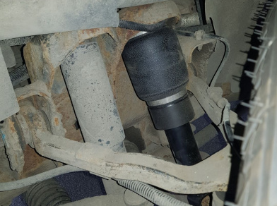 Рис. 4 Наши проекты: Обзор пневмоподвеска на ﻿Chevrolet Express 1500