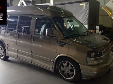 Рис. 9 Наши проекты: Обзор пневмоподвеска на ﻿Chevrolet Express 1500