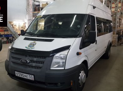 Рис. 1 Наши проекты: Пневмоподвеска на ﻿Ford Transit RWD 2016 года - Этапы установки