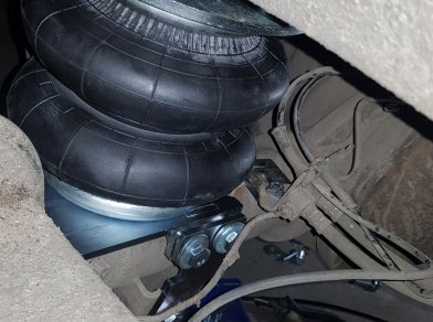 Рис. 10 Наши проекты: Пневмоподвеска на ﻿Ford Transit RWD 2016 года - Этапы установки