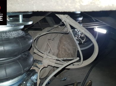 Рис. 11 Наши проекты: Пневмоподвеска на ﻿Ford Transit RWD 2016 года - Этапы установки