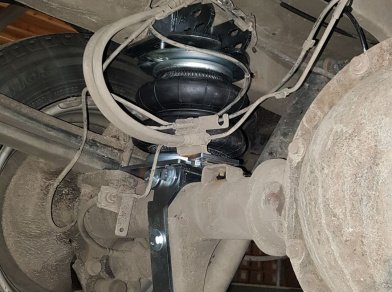 Рис. 3 Наши проекты: Пневмоподвеска на ﻿Ford Transit RWD 2016 года - Этапы установки