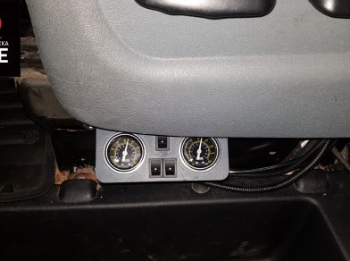 Рис. 5 Наши проекты: Пневмоподвеска на ﻿Ford Transit RWD 2016 года - Этапы установки