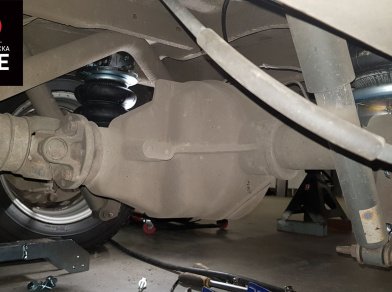 Рис. 9 Наши проекты: Пневмоподвеска на ﻿Ford Transit RWD 2016 года - Этапы установки