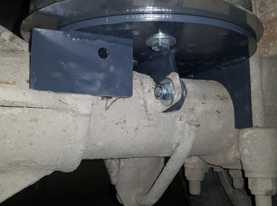 Рис. 18 Наши проекты: Пневмоподвеска на ﻿Iveco Daily 70C для грузоподъемности - Этапы установки