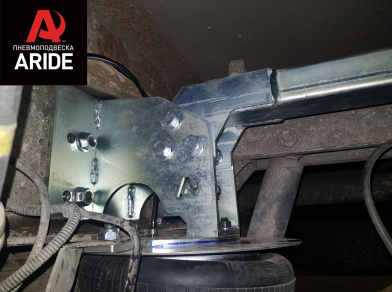 Рис. 21 Наши проекты: Пневмоподвеска на ﻿Iveco Daily 70C для грузоподъемности - Этапы установки