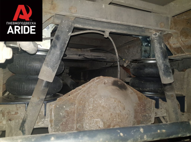 Рис. 24 Наши проекты: Пневмоподвеска на ﻿Iveco Daily 70C для грузоподъемности - Этапы установки