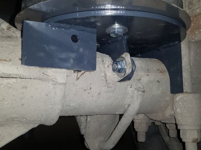 Рис. 18 Наши проекты: Пневмоподвеска на ﻿Iveco Daily 70C для грузоподъемности - Этапы установки