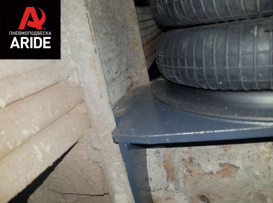 Рис. 2 Наши проекты: Пневмоподвеска на ﻿Iveco Daily 70C для грузоподъемности - Этапы установки