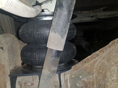 Рис. 26 Наши проекты: Пневмоподвеска на ﻿Iveco Daily 70C для грузоподъемности - Этапы установки