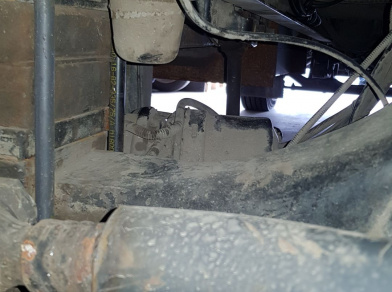 Рис. 11 Наши проекты: Пневмоподвеска на ﻿MAN TGL - Этапы установки