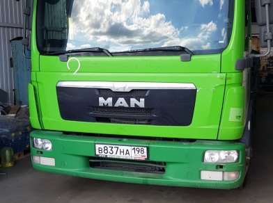 Рис. 1 Наши проекты: Пневмоподвеска на ﻿MAN TGL - Этапы установки