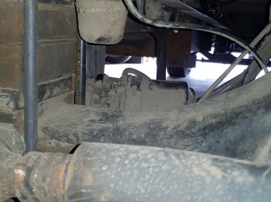 Рис. 11 Наши проекты: Пневмоподвеска на ﻿MAN TGL - Этапы установки