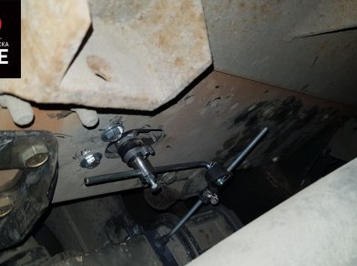 Рис. 3 Наши проекты: Пневмоподвеска на ﻿MAN TGL - Этапы установки