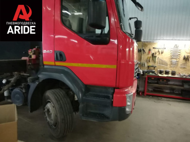 Рис. 2 Наши проекты: Пневмоподвеска на ﻿Volvo FL240 - Этапы установки