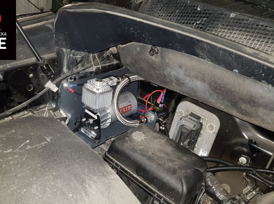 Рис. 7 Наши проекты: Пневмоподвеска на ﻿Toyota Tundra - Этапы установки