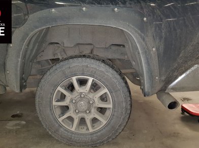 Рис. 10 Наши проекты: Пневмоподвеска на ﻿Toyota Tundra - Этапы установки