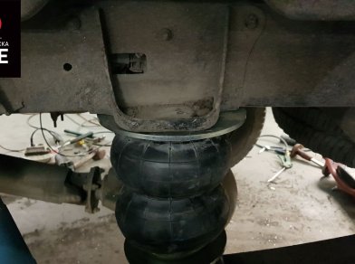 Рис. 12 Наши проекты: Пневмоподвеска на ﻿Toyota Tundra - Этапы установки