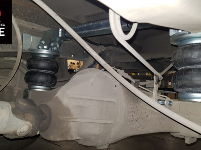 Рис. 12 Наши проекты: Пневмоподвеска на ﻿﻿ГАЗ (GAZ) Газель для грузоподъемности - Этапы установки